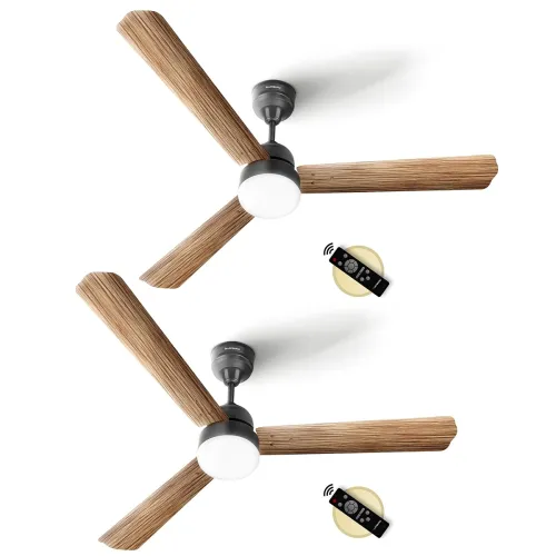 Image of LONGWAY Luminair Max 1200 mm BLDC Ceiling Fan with Remote Control & LED Light