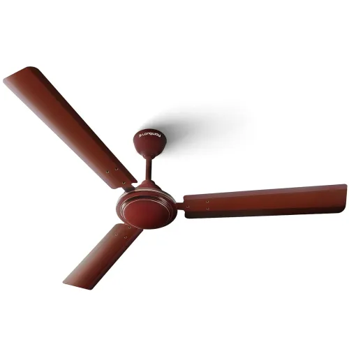 Image of Longway Nexa 1200mm/48 inch High Speed Anti-dust Decorative 5 Star Rated Ceiling Fan 400 RPM with 2 Years Warranty (Brow