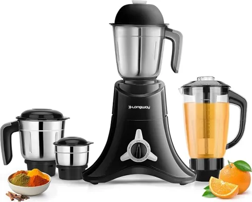 Image of Longway Orion 900 Watt Juicer Mixer Grinder with 4 Jars