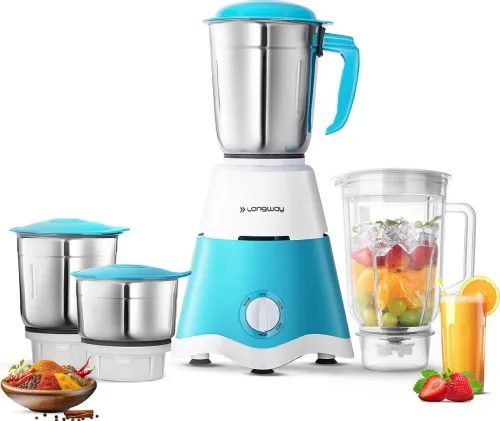 Image of Longway Super Dlx 750 W Juicer Mixer Grinder