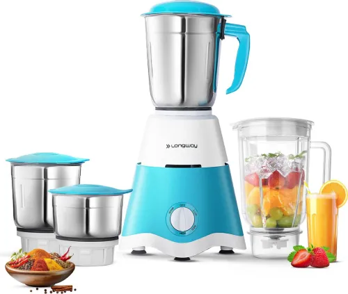 Image of Longway Super Dlx 750 W Juicer Mixer Grinder 