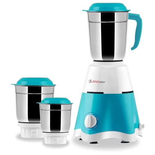 Image of Longway Super Dlx 700 Watt Mixer Grinder with 3 Jars