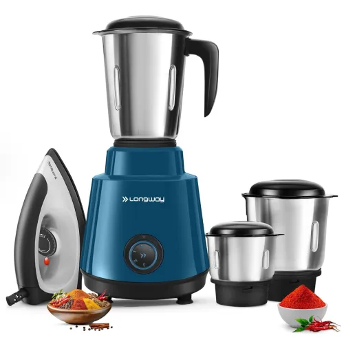 Image of Longway Super Pro Mixer Grinder 750 Watt Powerful Motor for Grinding