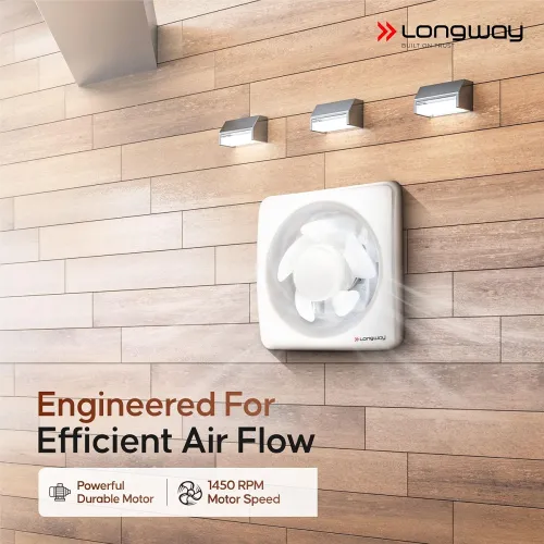 Image of LONGWAY Ventura 6 Inch 150 mm Energy Efficient Exhaust Fan