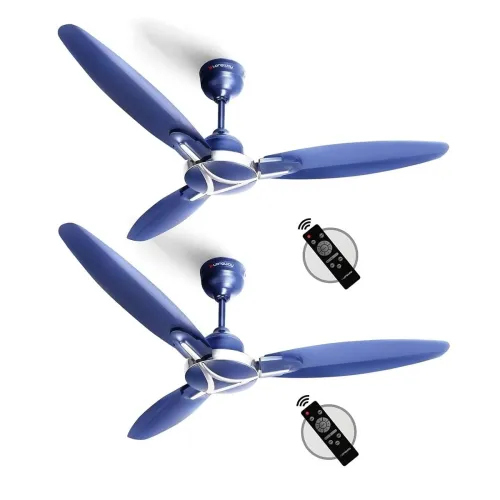 Image of LONGWAY Zephyr 1200 mm BLDC Ceiling Fan with Remote Control Pack of 2