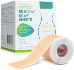 Lonien Silicone Gel Sheet for Scars - Transparent (3 cm)