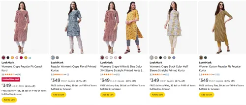 Image of LookMark Women's Clothing Upto 87% Off