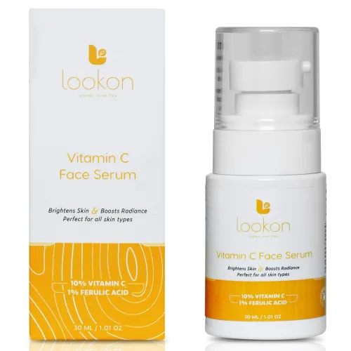 Image of Lookon Vitamin C Serum Brightening & Dark Spot Corrector For All Skin Types