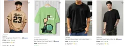 Loose Fit Tshirt Starting @ ₹269