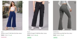 Loose fit Women Jeans Starting @ ₹255