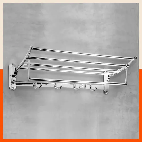 Image of Loot | 24 inches Stainless Steel Towel Rack 