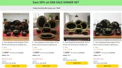 LOOT | 33-Pc Dinner Set @ ₹949