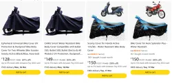 LOOT | Bike Body Cover @ Starting ₹128