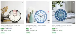 LOOT | Bosco Wall Clocks @ Starting ₹399