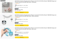 LOOT - Charger Case for iPhone @ Starting ₹65