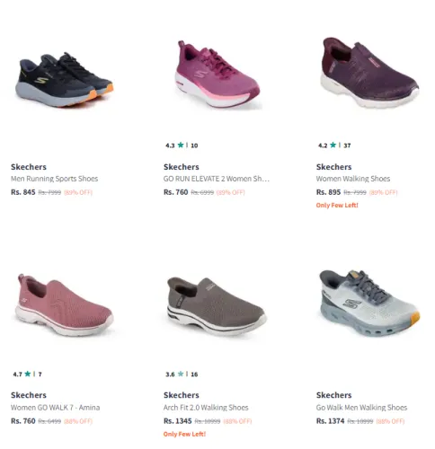 Image of LOOT | Skechers Sports Shoes @ Up to 89% OFF