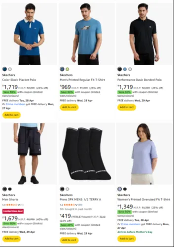 Image of LOOT - Skechers Clothing @ Apply Up to 50% Coupon