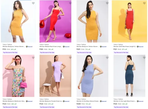 Image of Loot : Tokyo Talkies Women's Dresses