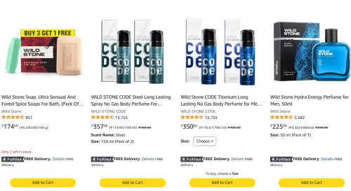 Image of Loot | Wild Stone Code @ Apply 50% Coupon