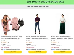 LOOT | Women Fashion @ Apply @ 50% Coupon