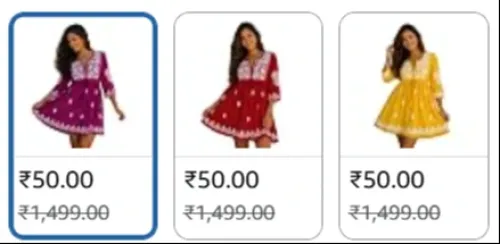 Image of loot women's top @50/-
