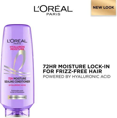 Image of L'Oréal Paris Hyaluron Moisture 72H Moisture Sealing Conditioner| For Dry & Dull