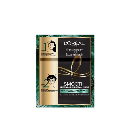 Image of L'Oréal Paris Professional Nourishing Treatment For Smooth & Straight Frizz-Free hair 20ml + 40g
