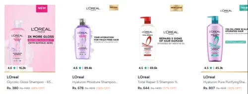 Image of LOréal Professionnel Shampoo up to 68% Discount