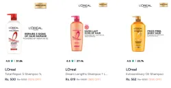 LOréal Shampoo @ Up to 60% Discount