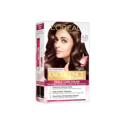 LOreal Paris Permanent Hair Colour 4.25 AishwaryaS Brown 72ml+100g