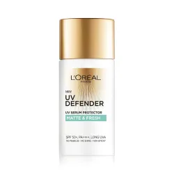LOréal Paris Sunscreen, Lightweight Matte Sunscreen For Oily Skin, UVA & UVB Protection, With SPF 50 PA+++, Matte & Fre
