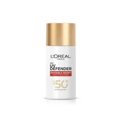 Image of L'Oreal Paris Uv Defender Invisible Resist Daily Sunscreen Spf50+ Pa++++ 50Ml 