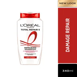  LOreal Paris Total Repair 5 Repairing Shampoo with Keratin XS Technology - 340 ml