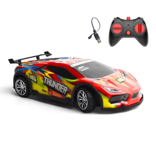 Image of L.O.T TOYS Thunder Remote Control Car Toy | 15Kmph, 2.4Ghz | RC Car