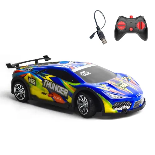 Image of L.O.T TOYS Thunder Remote Control Car Toy | 15Kmph, 2.4Ghz