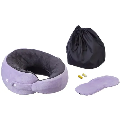 Image of LOTA Travel Neck Pillow with Eye Mask