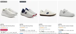 Lotto Men's Footwears up to 65% Discount