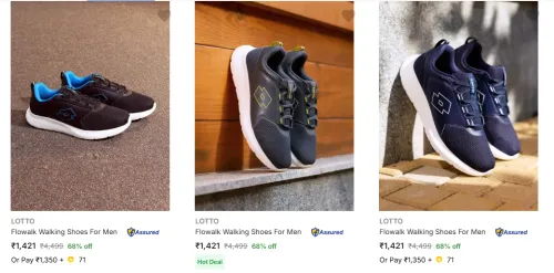 Image of Lotto Men’s Sports Shoes upto 68% Discount