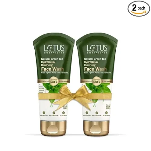 Image of Lotus Botanicals Green Tea Face Wash – 100g, Po2