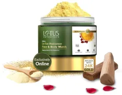 Lotus Botanicals Ubtan De-Tan Radiance Face & Body Mask (140 g)