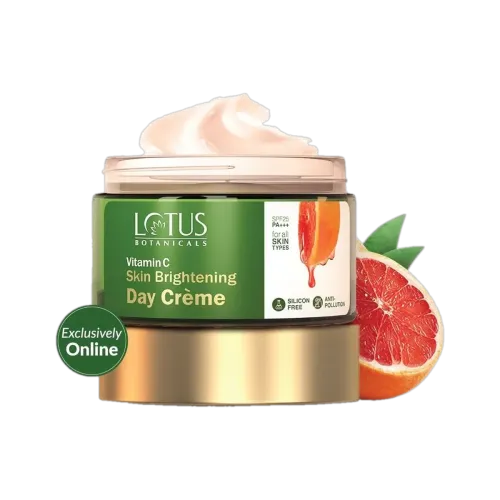 Image of Lotus Botanicals Vitamin C Skin Brightening Day Cream SPF (50 g)