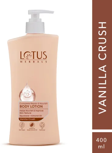 Image of LOTUS HERBALS Complete Repair & Nourish Body Lotion, Helps Improve Skin Texture