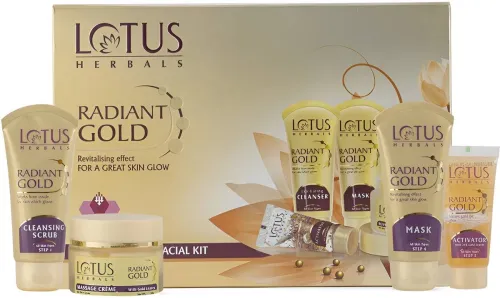 Image of Lotus Herbals Radiant Gold Facial Kit  (170 g)