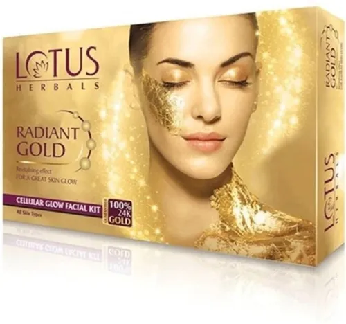 Image of Lotus Herbals Radiant Gold Facial Kit