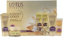 Lotus Herbals Radiant Gold Facial Kit  (170 g)