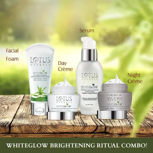 Image of LOTUS HERBALS WhiteGlow Brightening Ritual Combo  (4 Items in the set)