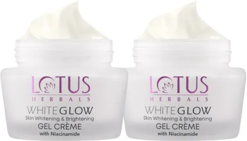 Image of Lotus Herbals WhiteGlow – Whitening Gel Cream, 60g x 2