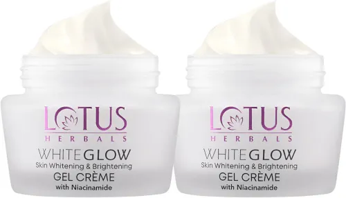 Image of LOTUS WHITEGLOW Skin Whitening & Brightening Gel Creme SPF 25 / PA ++++ (80 g)