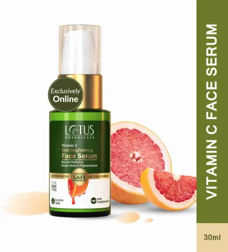 Image of Lotus Botanicals Vitamin C Skin Brightening Face Serum 30ml