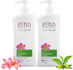 Lotus Herbals Skin Whitening & Brightening Lotion SPF25 (800ml)